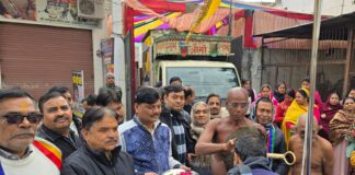 महाराज गौरव सौभाग्य सागर के सानिध्य में भगवान ऋषभदेव रथयात्रा जसवंतनगर पहुंची